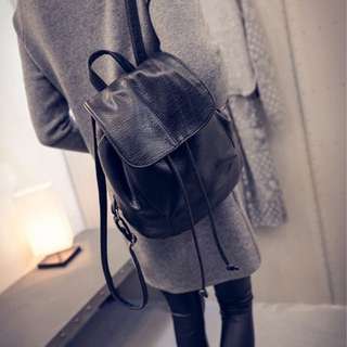 Black Travel Backpack