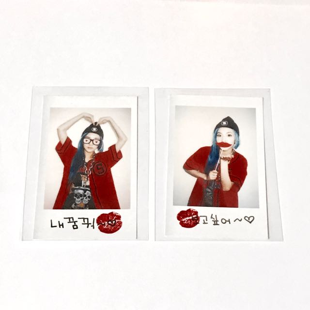2ne1 2nd Album Crush Photocards Dara Hobbies Toys Memorabilia Collectibles K Wave On Carousell