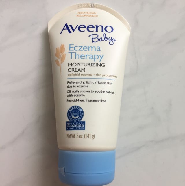 aveeno baby eczema therapy moisturising cream
