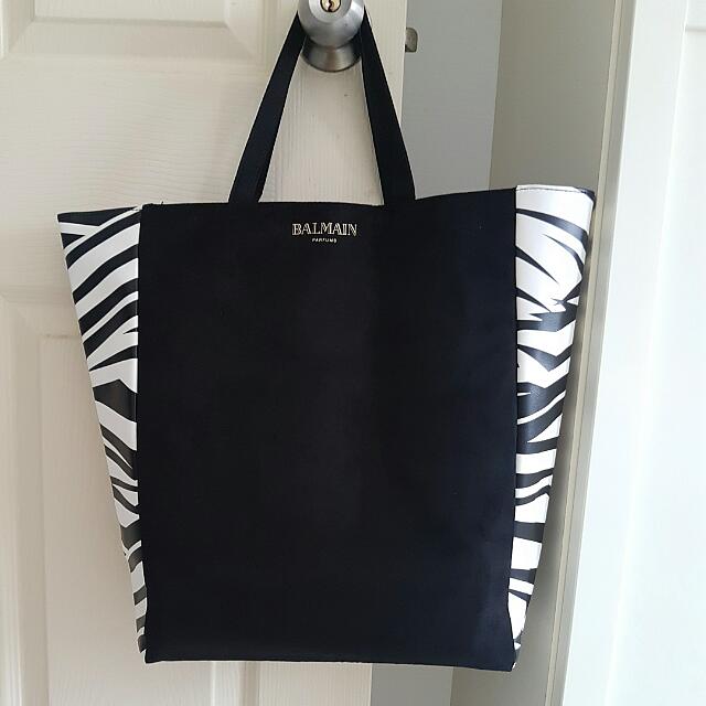 balmain tote bag women's