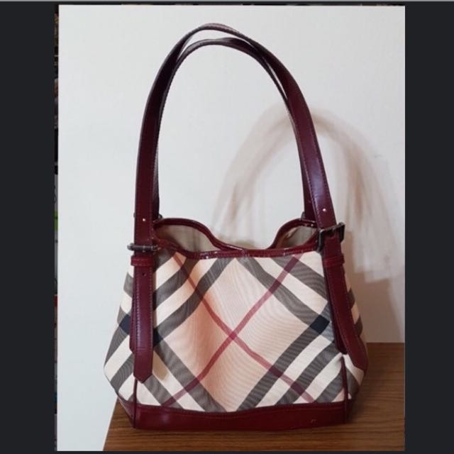 ORIGINAL VINTAGE Burberry Bag, Luxury, Bags & Wallets on Carousell