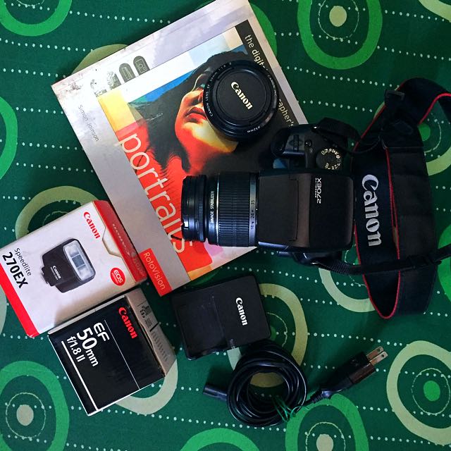 Canon EOS 1000D DSLR Camera Package (Category: Cameras) located in Quezon City. Submitted by supermegastore (Listing ID 95128294, Image 3). Description: .