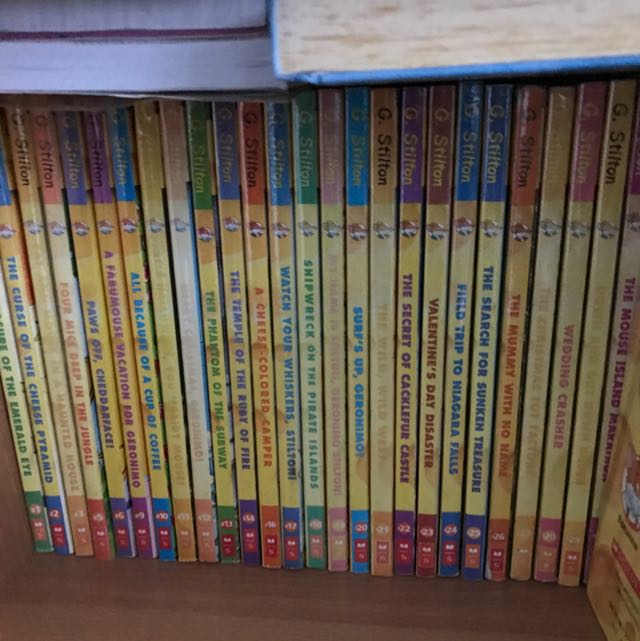 Collection Of Geronimo Stilton Books Including Geronimos -