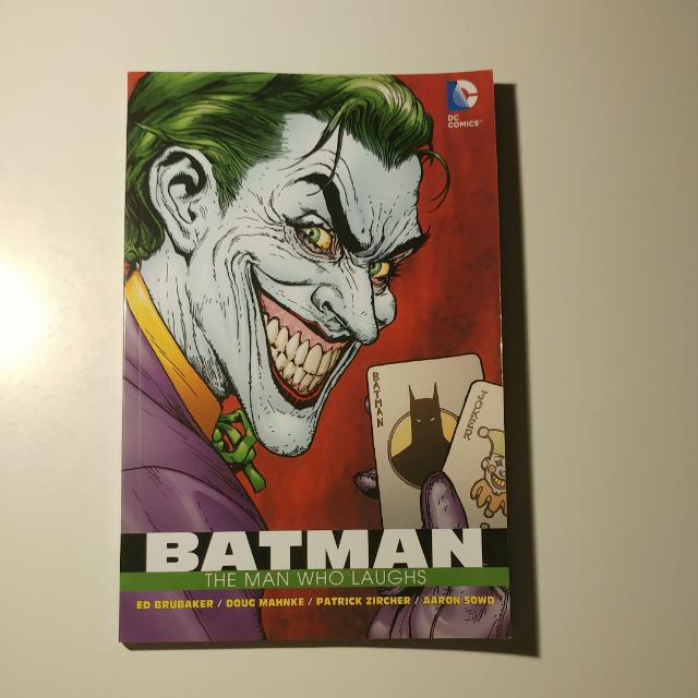 Dc Comics Batman The Man Who Laughs Paperback Graphic Novel Books Stationery Comics Manga On Carousell