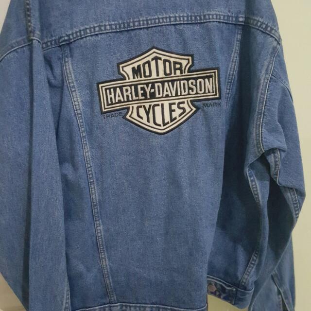 harley davidson jeans jacket