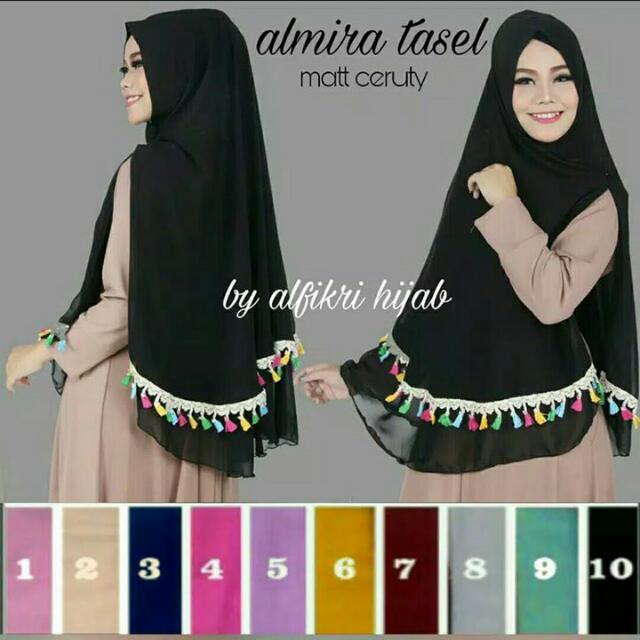 Hijab Khimar Instan Bahan Ceruty Olshop Fashion Olshop Wanita On