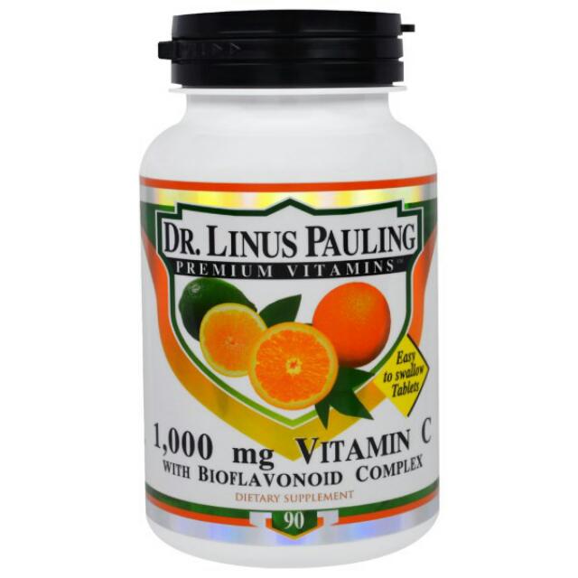 Irwin Naturals, Dr. Linus Pauling, Vitamin C, 1,000 mg, 90 Tablets, 預購