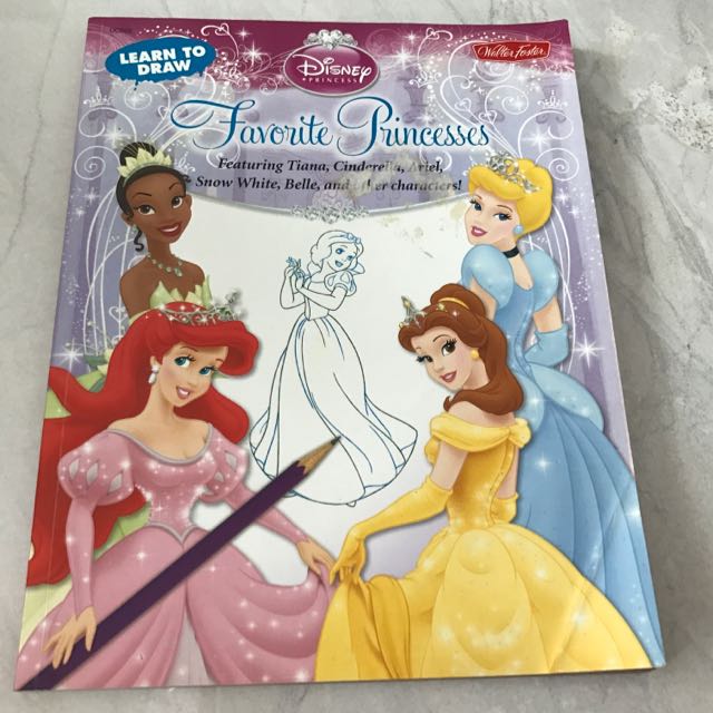 Learn To Draw Disney Princess Books Stationery Children S