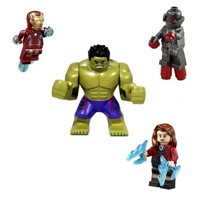 Lego 76031 Avengers Hulkbuster Minifig 3 Minifigs 1 Hulk Toys Games Bricks Figurines On Carousell