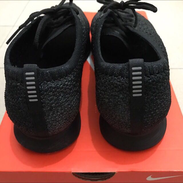 Nike flyknit racer triple black midnight blackout outlet