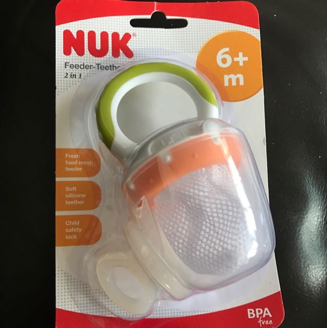 nuk feeder teether