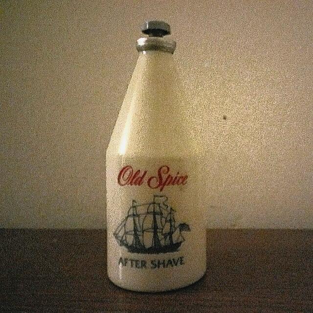 OLD SPICE After Shave Bottle, Hobbies & Toys, Collectibles