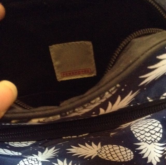 penshoppe belt bag black