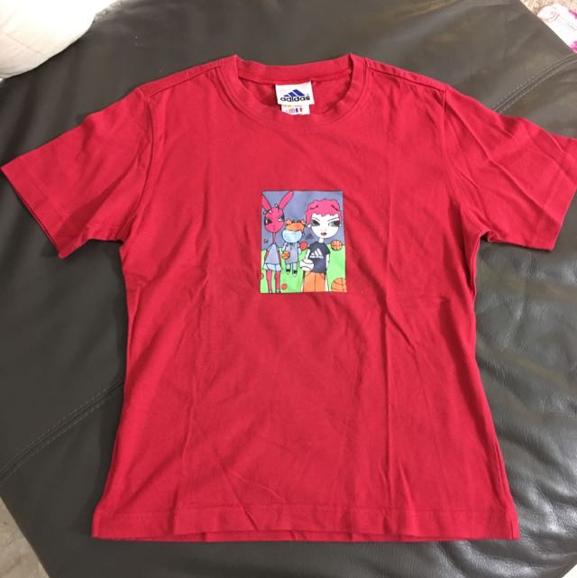 red adidas for girls