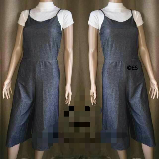 square pants jumpsuit
