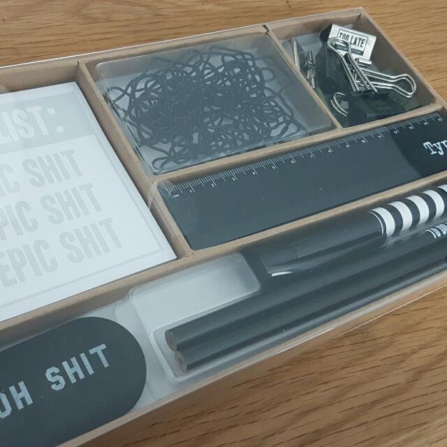 Typo Stationery Set, Hobbies & Toys, Stationery & Craft, Stationery & School Supplies on Carousell