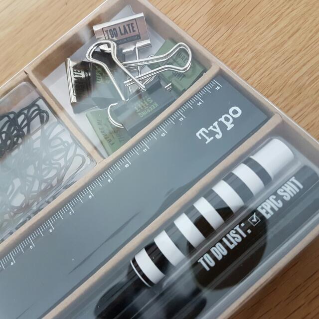Typo Stationery Set, Hobbies & Toys, Stationery & Craft, Stationery & School Supplies on Carousell