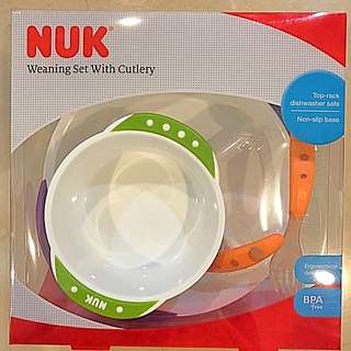 NUK 離乳入學習餐具組