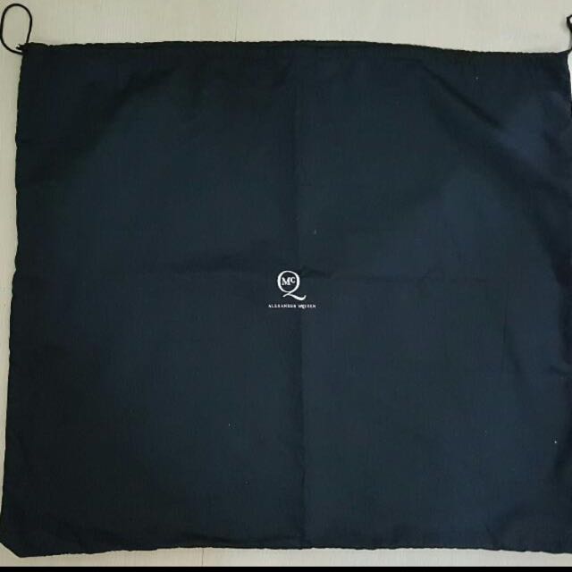 alexander mcqueen dust bag