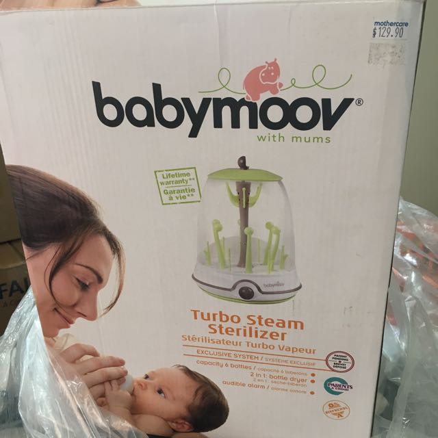 babymoov turbo steam steriliser