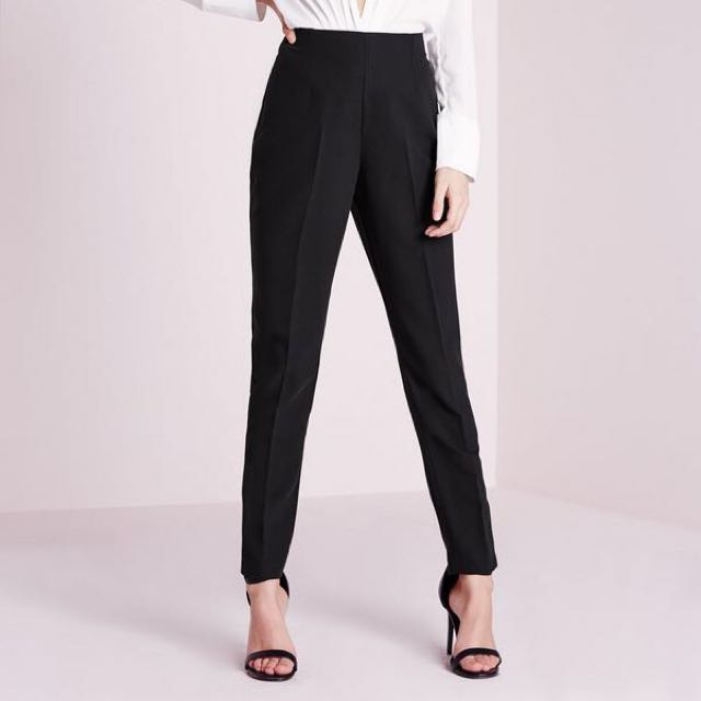 tailored cigarette trousers