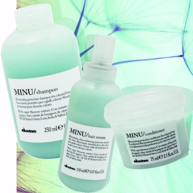 Davines Essential Haircare Minu Products
