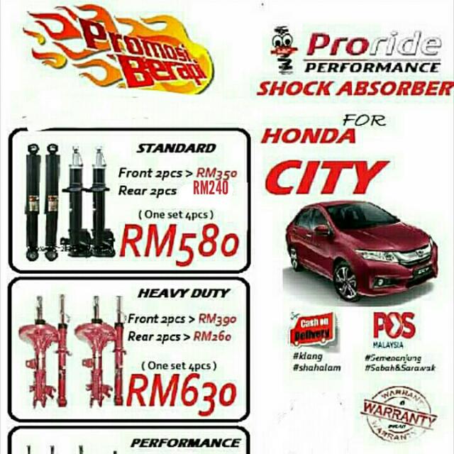 Honda City Car Absorber Auto Accessories On Carousell