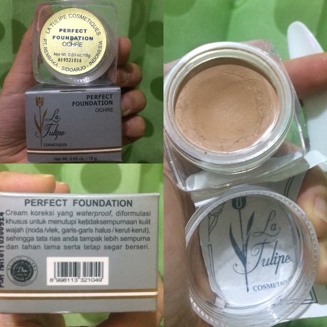 La Tulipe Perfect Foundation Ocher Kesehatan Kecantikan Rias Wajah Di Carousell