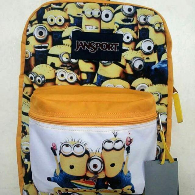 jansport bag cartoon character