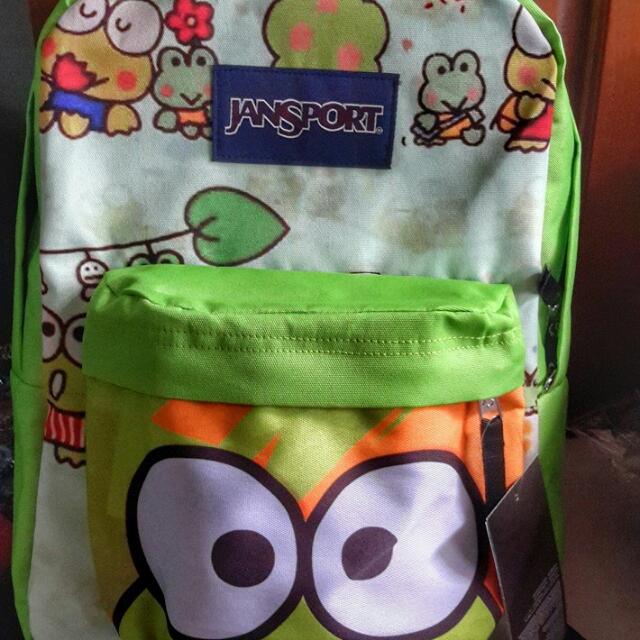 jansport bag cartoon character