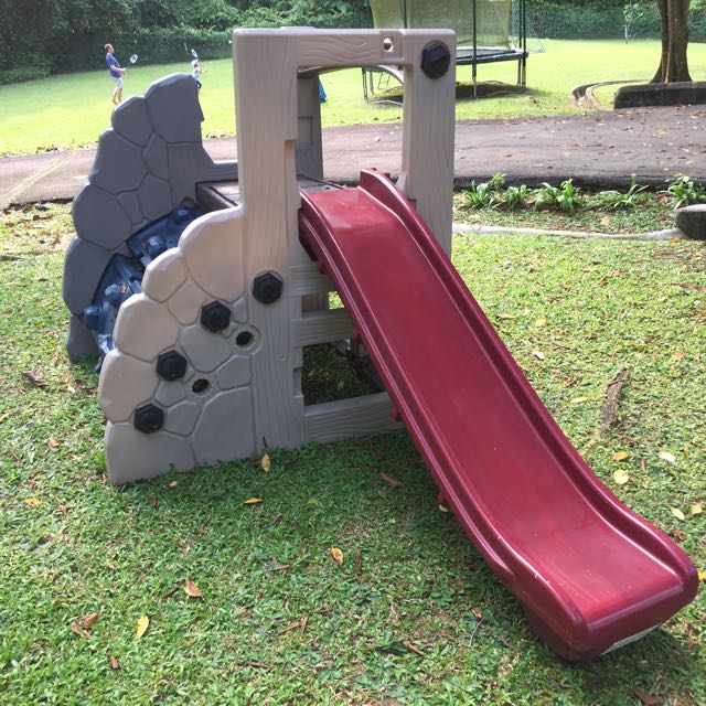 little tikes climbing frame and slide