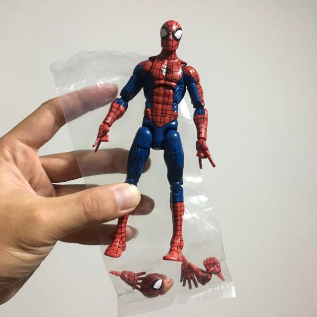 Marvel Legends Pizza Spiderman Ko Toys Games Bricks Figurines On Carousell