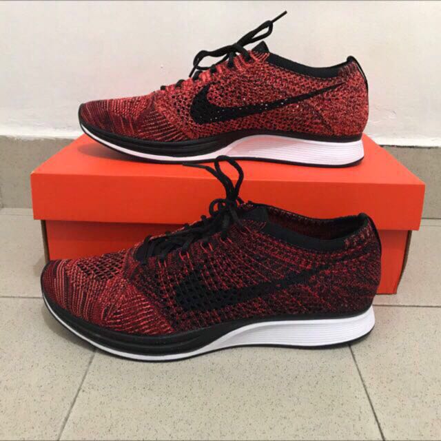flyknit racer fire rooster