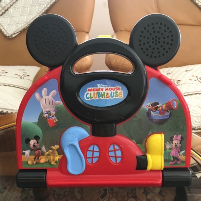 Preloved Mickey Mouse Clubhouse Interactive Computer Toy, Hobbies ...