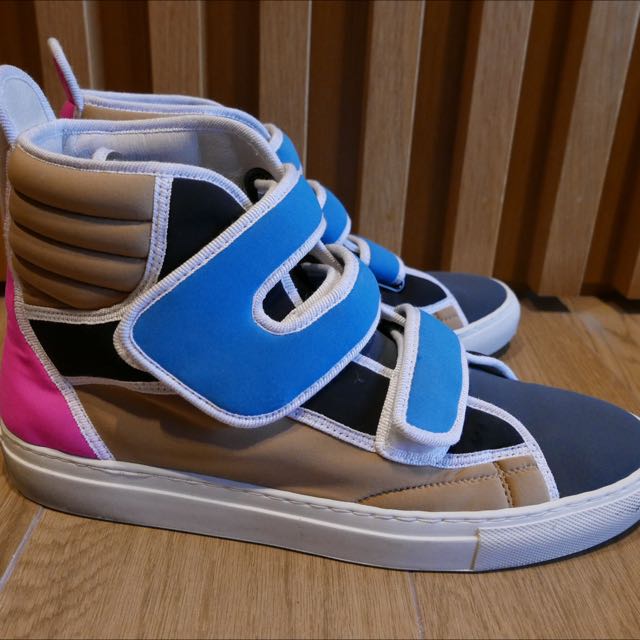 Raf simons velcro high top sale