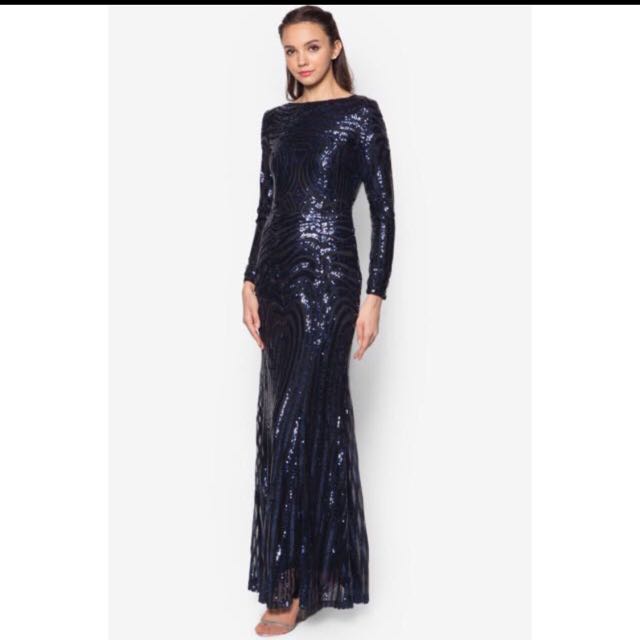 halter neck mermaid dress