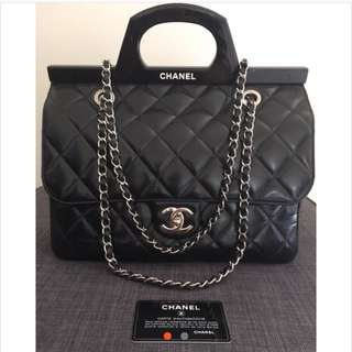 Chanel CC Delivery Tote Bag 非常新 附保證卡 可面交