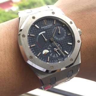 Audemars Piguet Dual Time Blue dial - 26120st