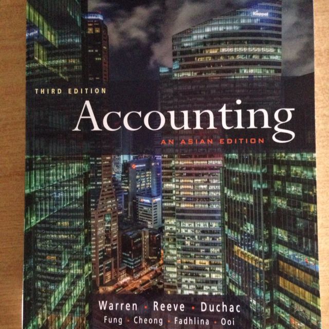 Temasek Poly Accounting Textbook (3rd Edition), Hobbies & Toys, Books