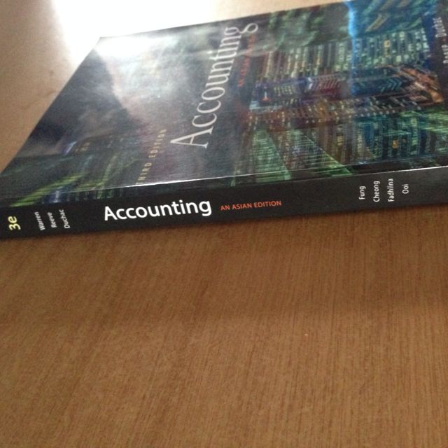 Temasek Poly Accounting Textbook (3rd Edition), Hobbies & Toys, Books