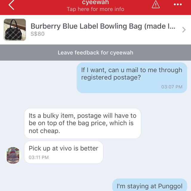 Negative Feedback Because Of This Seller On Carousell