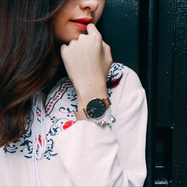 Daniel Wellington Classic Petite Black Melrose 32 mm