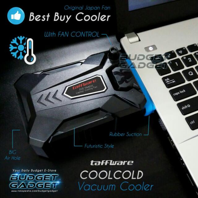 Cooling / Pendingin Laptop Cool Cold Universal Laptop Vacuum Cooler