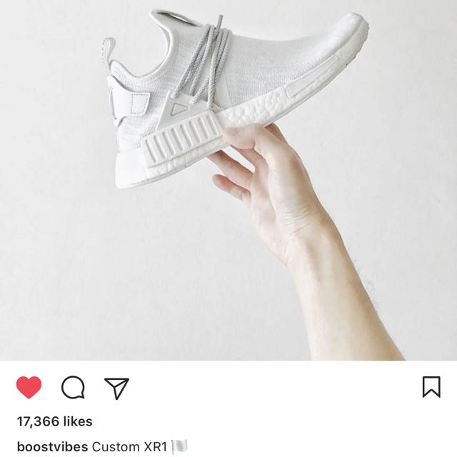 Nmd xr1 shop white uncaged