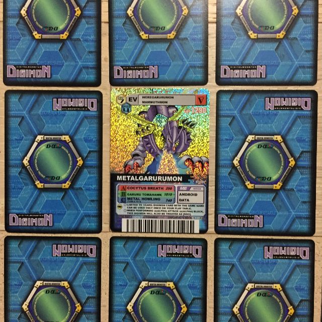 Digimon Carddass Alpha 1 English Card Card Lot Of 50 Toys
