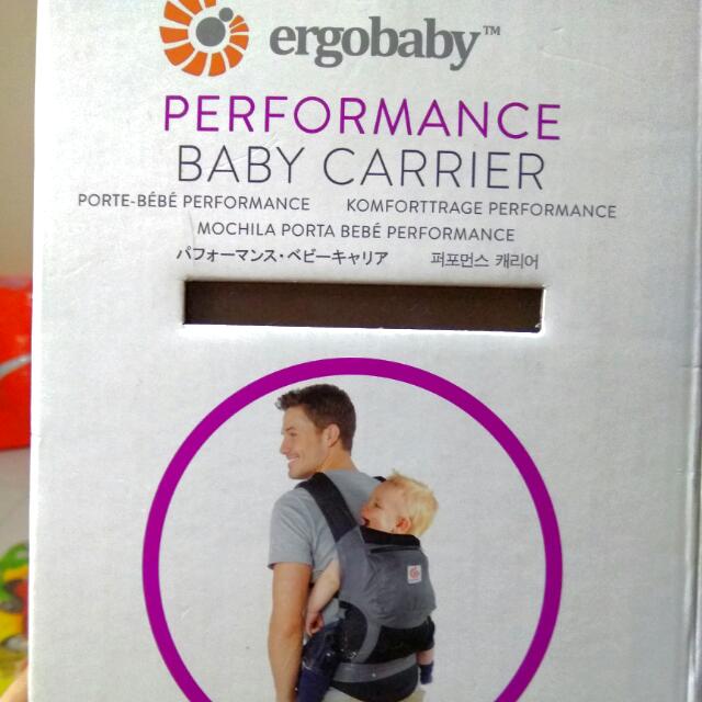 Ergobaby Performance Carrier Babies Kids Going Out Carriers Slings On Carousell
