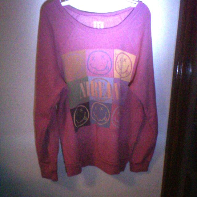 pink nirvana shirt