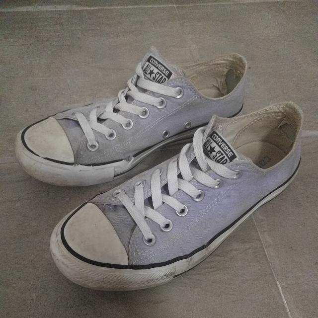 purple converse ebay