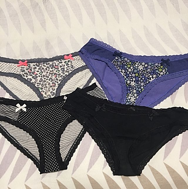 Victoria's Secret mesh lingerie bra panty set, Women's Fashion,  Undergarments & Loungewear on Carousell