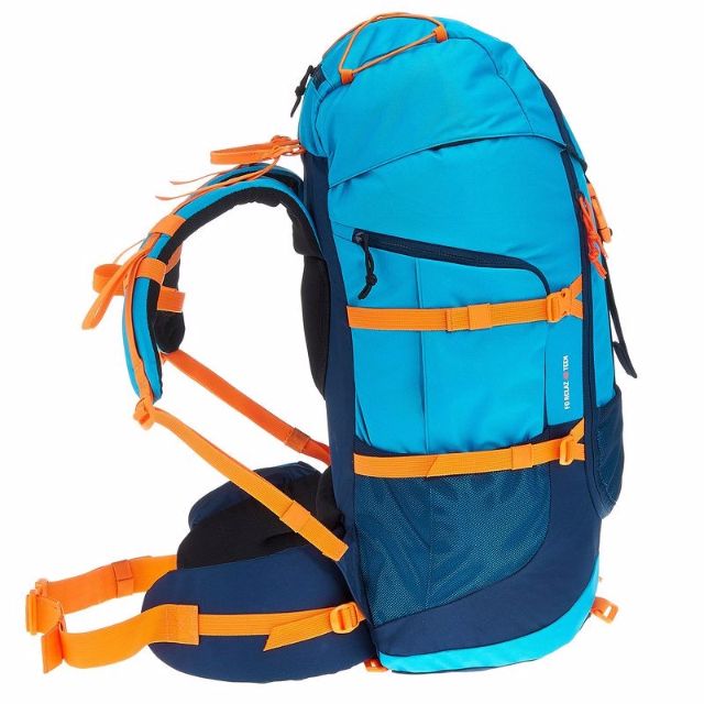 QUECHUA Forclaz 40 (43 Litre Capacity) Teen Backpack, Sports Equipment